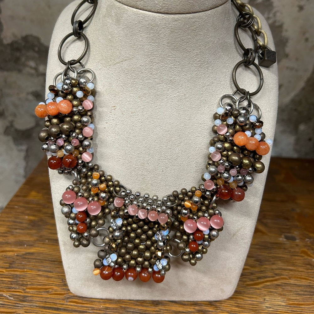 Pam Hiran Anthropologie Statement Necklace